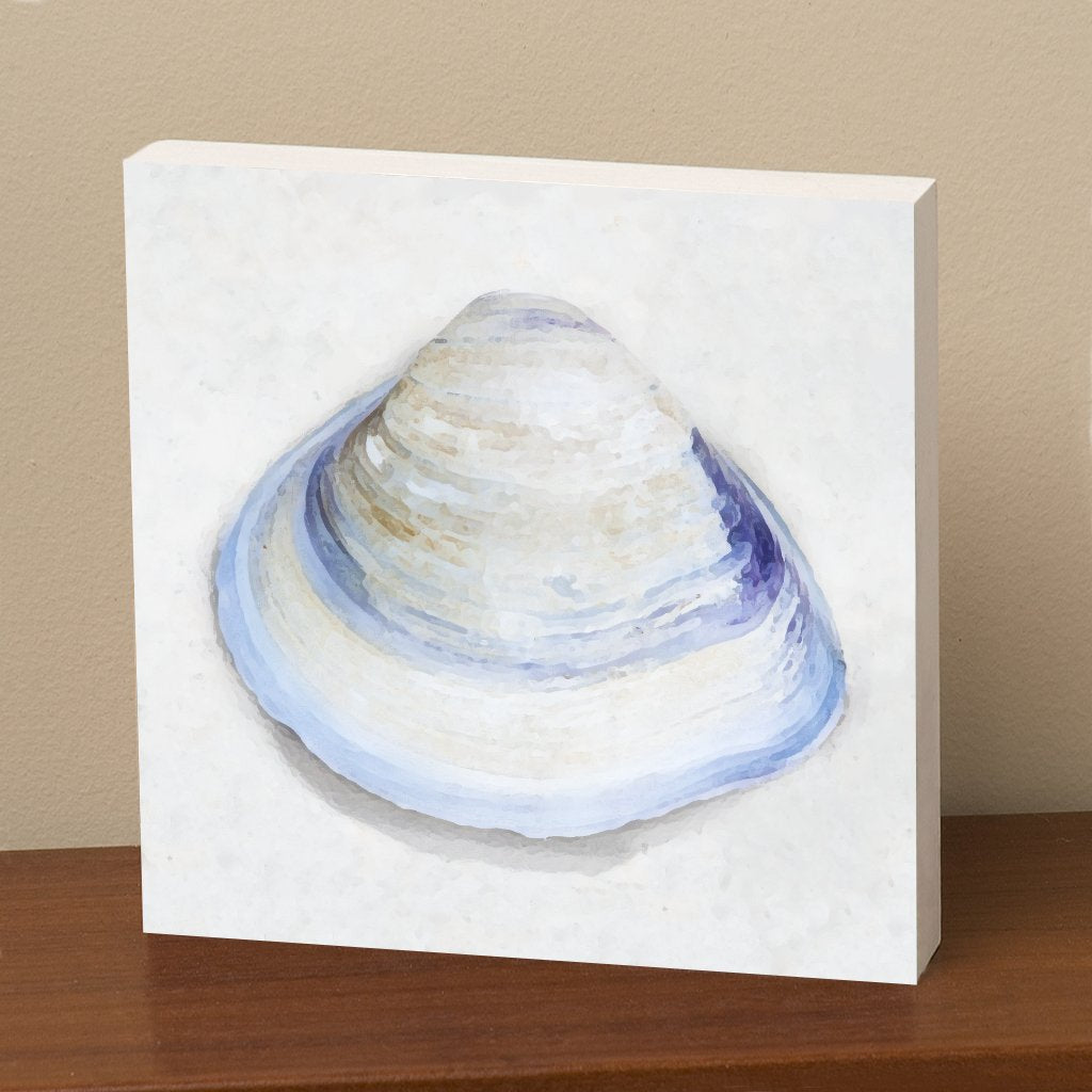 Blue Clam Shell – Martha Everson Studio