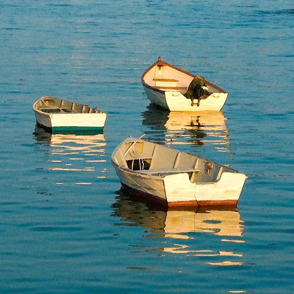 Row Boats – Martha Everson Studio
